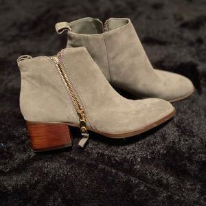 Gray Booties